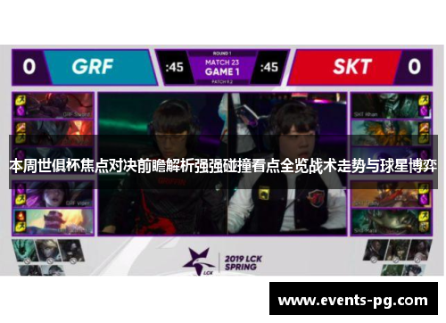 本周世俱杯焦点对决前瞻解析强强碰撞看点全览战术走势与球星博弈